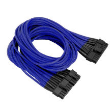 Blue Individually Sleeved 20+4pin Electrical ATX Cable